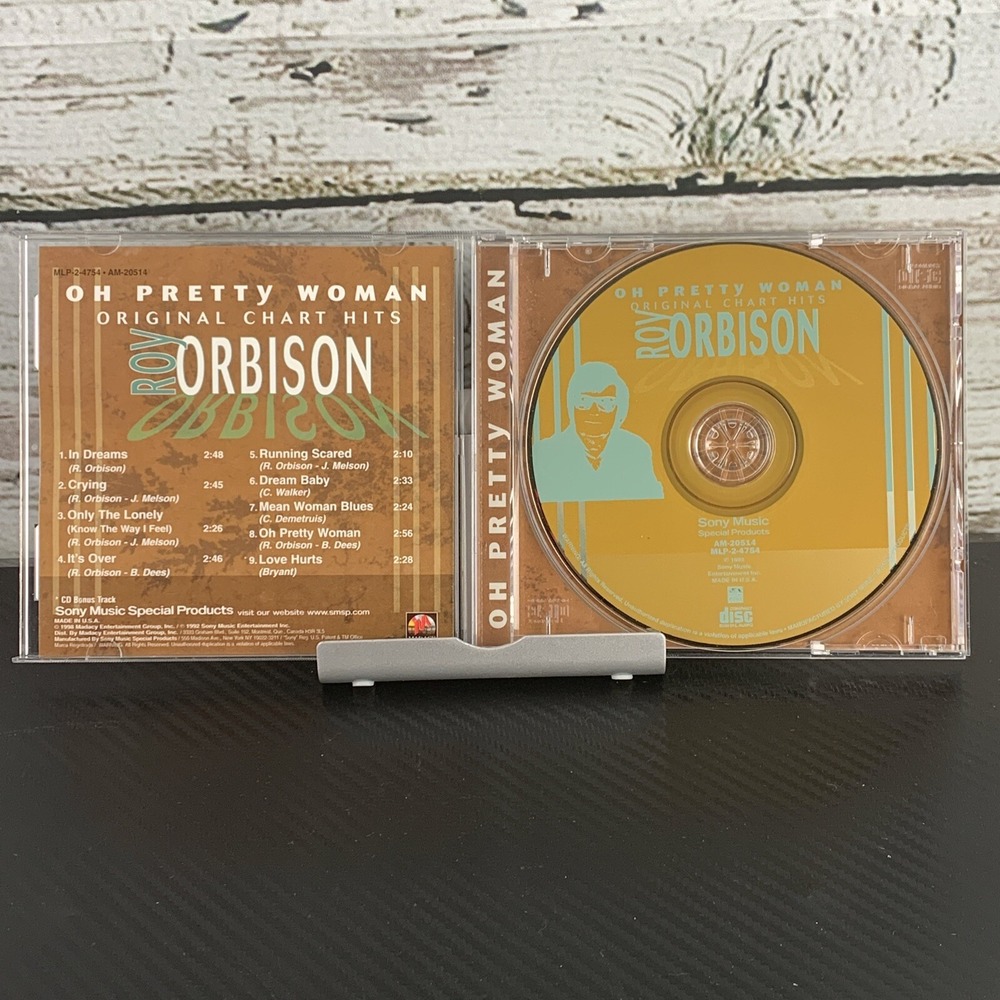 Roy Orbison – Oh Pretty Woman - Original Chart Hits (CD, Nov-1998, Madacy) - Picture 4 of 6